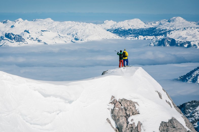 Skifahrer am Dachstein © Schladming-Dachstein